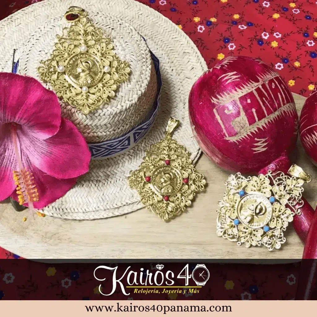 Dije TDJ120 Tapa Hueso Joya Típica Pollera Panameña Kairós 40 Panamá 1_1