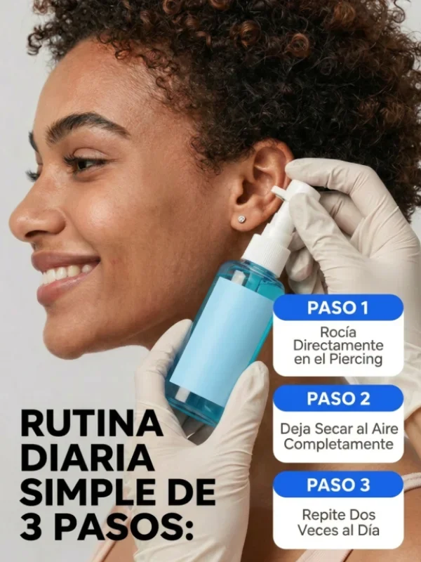 procesos de cuidados de perforación de orejas en panama